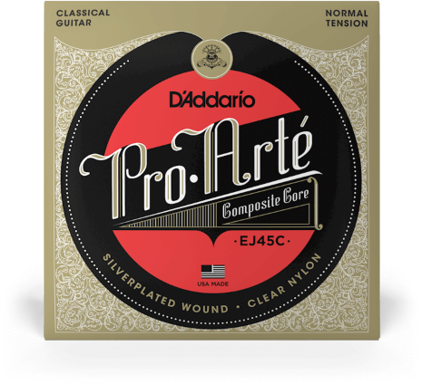 D'addario Jeu De 6 Cordes Ej45c Pro Arte Classical Composite Core - Normal Tension - Nylonsnaren voor klassieke gitaar - Main picture