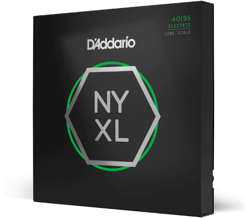 D'addario Nyxl4095 Set Long Scale Super Light 40-95 - Elektrische bassnaren - Main picture