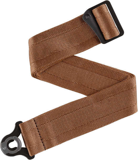 D'addario Sangle Auto Lock Pour Guitare, Umber Brown - Gitaarriem - Main picture