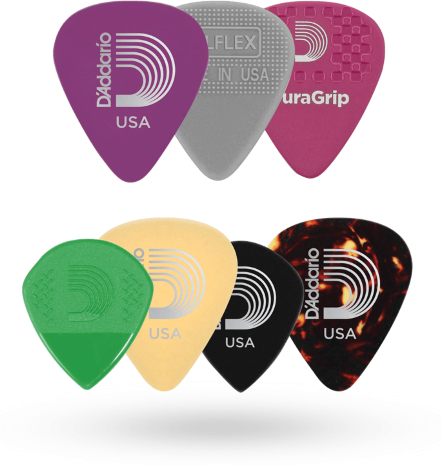 D'addario Variety Picks 7-pack - Plectrum - Main picture