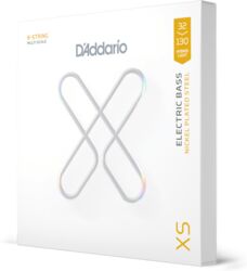 Elektrische gitaarsnaren D'addario 32-130 Hybrid Light, Multiscale Coated Bass Strings - Snarenset