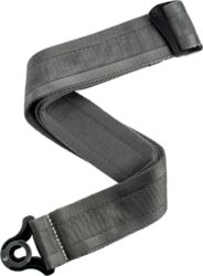Gitaarriem D'addario 50BAL09 Auto Lock Guitar Strap, Metal Grey