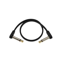 Kabel D'addario Cable Patch Plat Angle Droit 15 cm Pack Double