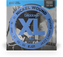 EJ21 Nickel Wound Electric Bass 12-52