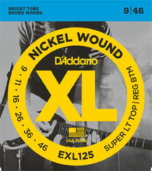 EXL125 Nickel Round Wound 9-46
