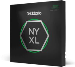 Elektrische bassnaren D'addario NYXL4095 Set Long Scale Super Light 40-95 - Set van 4 snaren