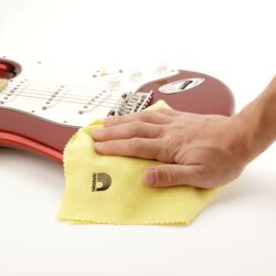 Care & cleaning gitaar D'addario UNTREATED POLISH CLOTH