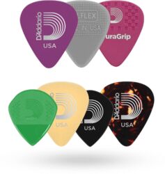 Plectrum D'addario Variety Picks 7-Pack