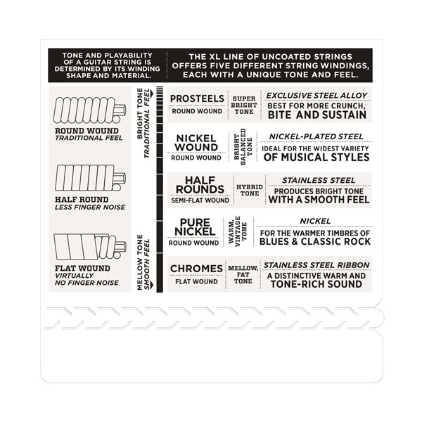 D'addario Jeu De 7 Cordes Exl110-7 Nickel Round Wound 7-string Regular Light 10-59 - Elektrische gitaarsnaren - Variation 1