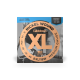 EXL115W Nickel Wound, Medium/Blues-Jazz Rock, Wound 3rd, 11-49 - snarenset
