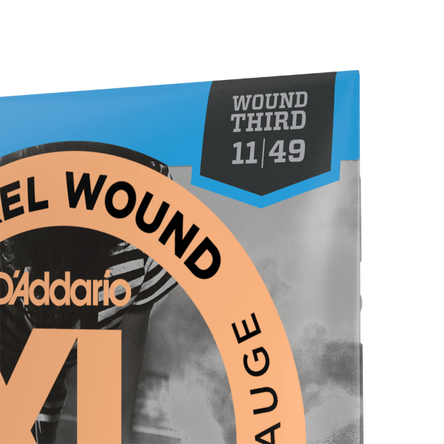 D'addario Jeu De 6 Cordes Exl115w Nickel Round Wound Medium 11-49 - Elektrische gitaarsnaren - Variation 1