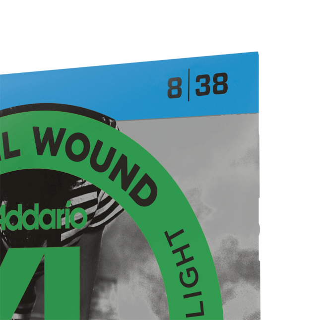 D'addario Exl130 Nickel Wound, Extra-super Light, 8-38 - Elektrische gitaarsnaren - Variation 1