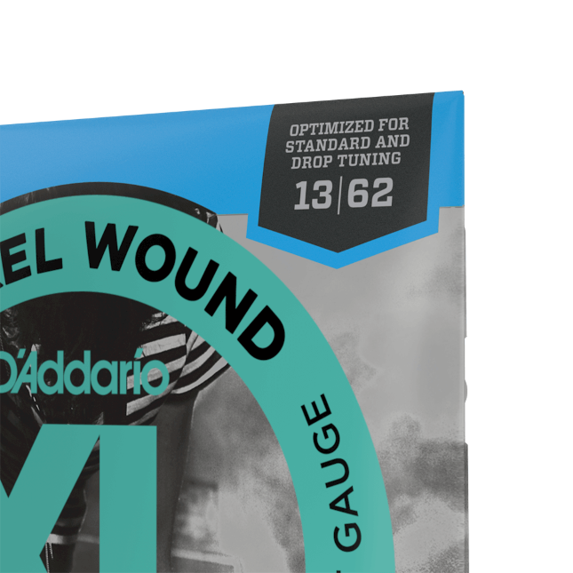 D'addario Jeu De 6 Cordes Exl158 Nickel Round Wound Baritone Light 13-62 - Elektrische gitaarsnaren - Variation 1