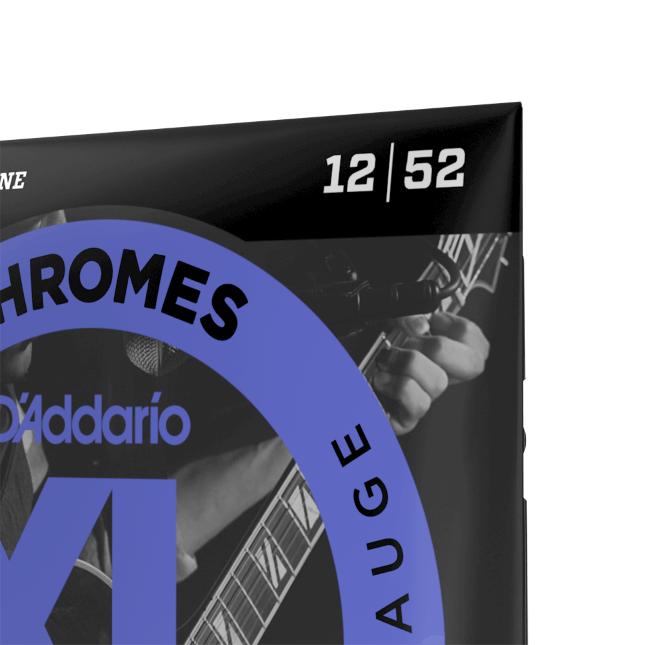 D'addario Jeu De 6 Cordes Guit. Elec. 6c Chromes Jazz 012.052 Ecg25 - Elektrische gitaarsnaren - Variation 1