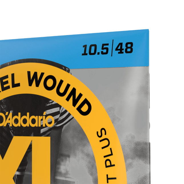 D'addario Guit. Elec. 6c Nickel Round Wound Regular Light Plus 10.5-48 Exl110+ - Elektrische gitaarsnaren - Variation 1