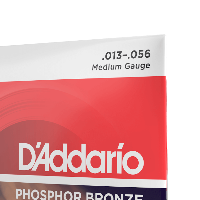 D'addario Jeu De 6 Cordes Guit. Folk 6c Phosphor Bronze 013.056 Ej17 - Westerngitaarsnaren - Variation 1