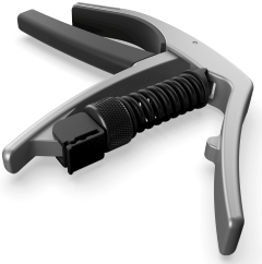 D'addario Ns Artist Capo Silver Finish - Capo - Variation 1