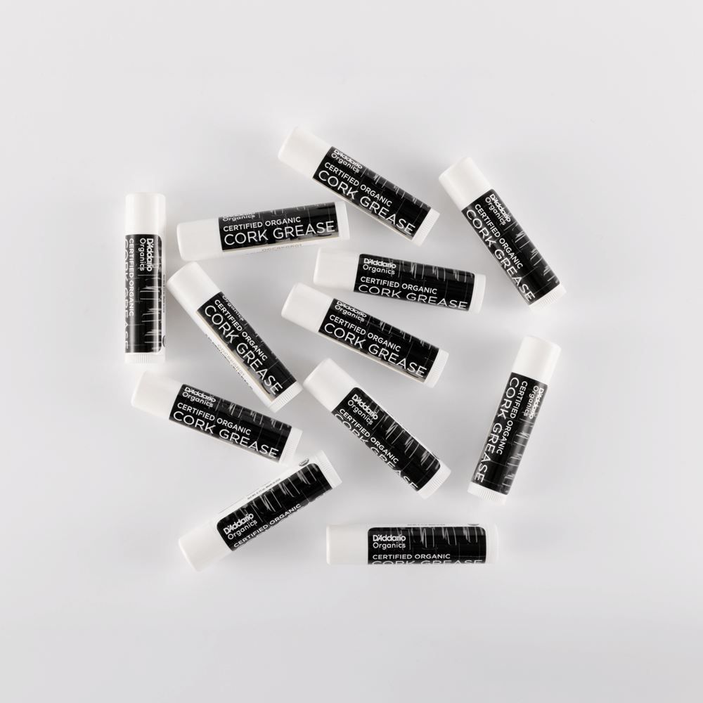 D'addario Odcrkgr12 Organic Cork Grease, Box Of 12 Tubes - Olie voor blaasinstrumenten - Variation 1