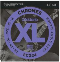 XL Chromes Flat Wound ECG24 11-50 - snarenset