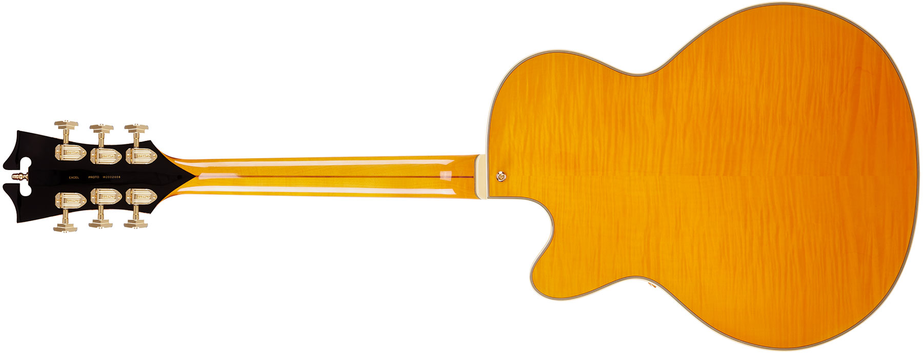 D'angelico 59 Excel 2s P90 Ht Eb - Vintage Natural - Hollow bodytock elektrische gitaar - Variation 2