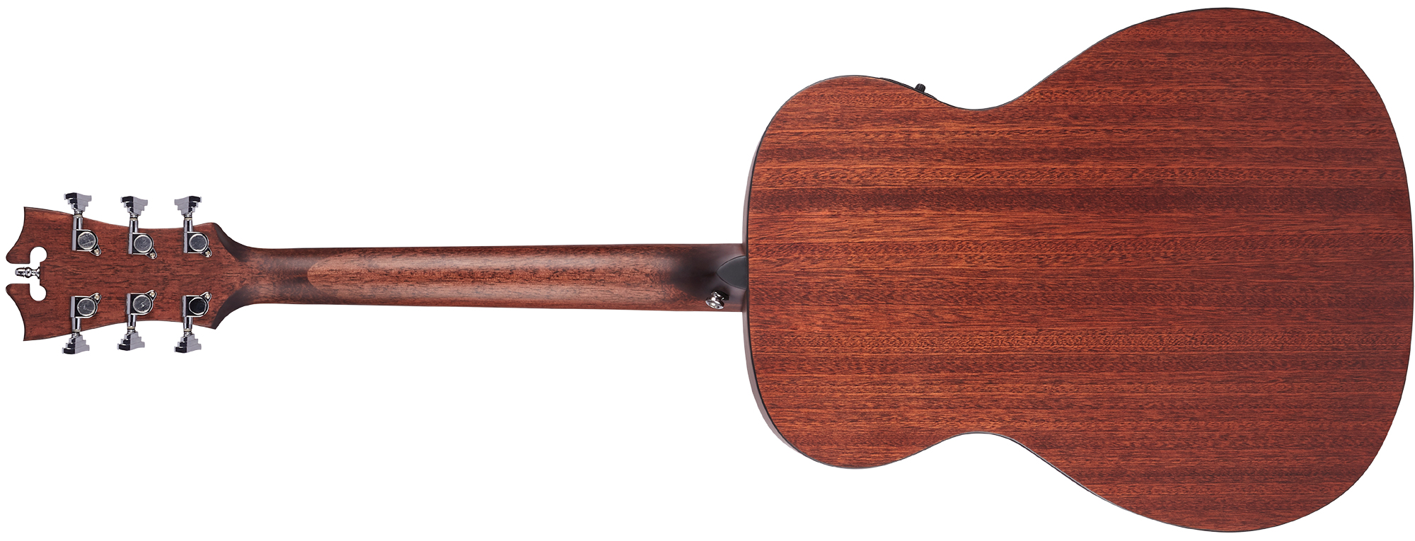 D'angelico Tammany Ls Premier Om Tout Acajou Mer Rw - Natural Mahogany Satin - Folk gitaar - Variation 1