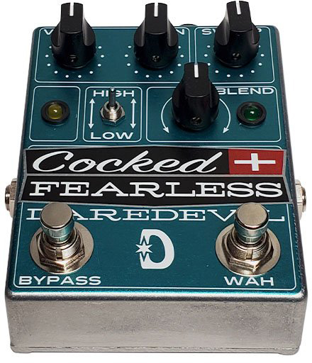 Daredevil Pedals Cocked & Fearless Fixed Wah / Distortion - Overdrive/Distortion/fuzz effectpedaal - Variation 1