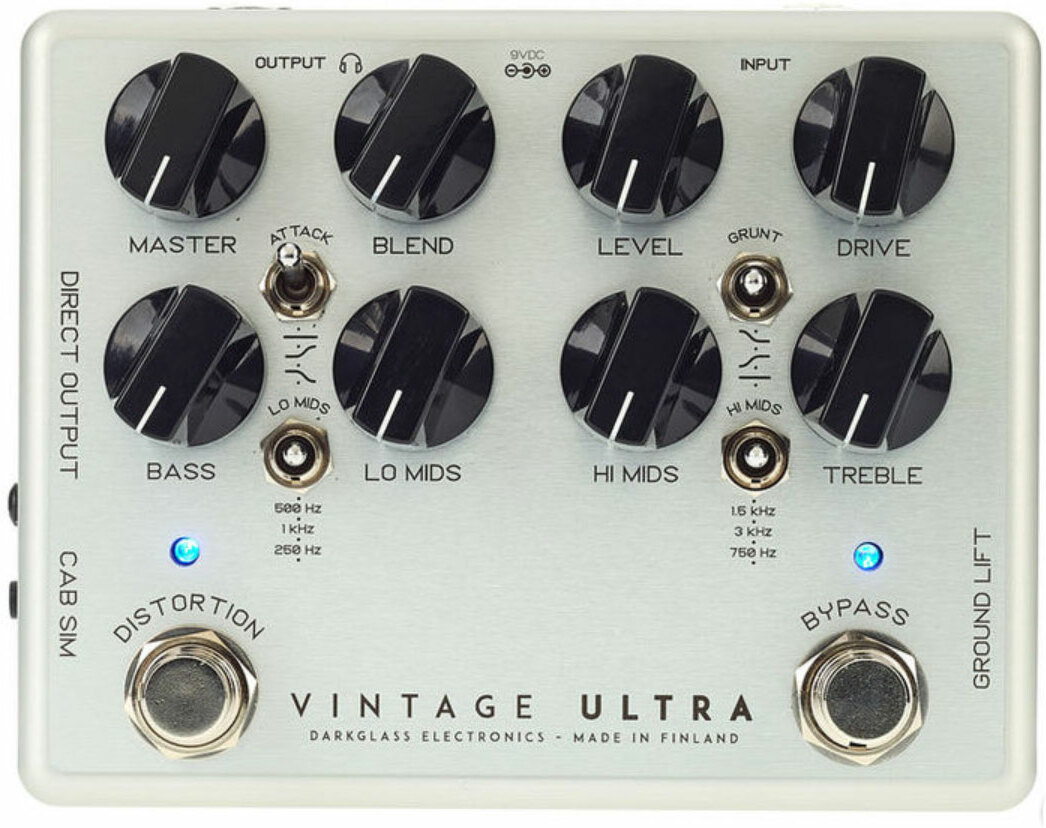 Darkglass Vintage Ultra V2 Xu Bass Overdrive - Overdrive/distortion/fuzz effectpedaal - Main picture