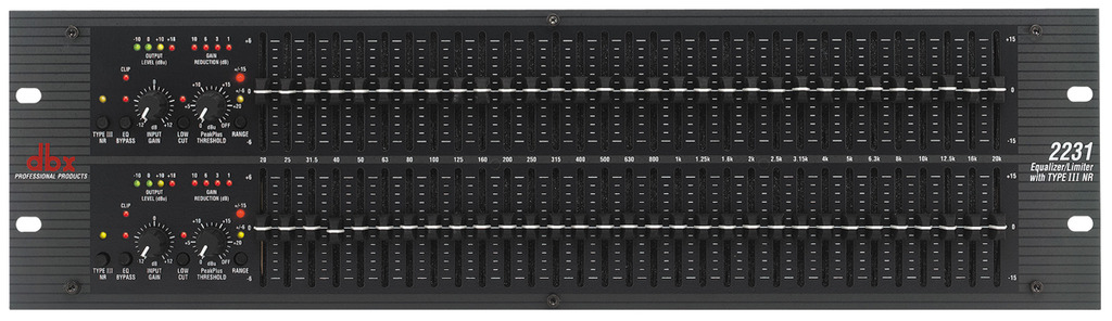 Dbx 2231 Egaliseur Graphique 2 X 31 Bandes - Equalizer / channel strip - Variation 2