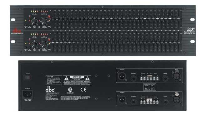 Dbx 2231 Egaliseur Graphique 2 X 31 Bandes - Equalizer / channel strip - Variation 1