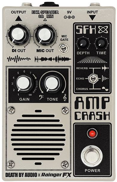 Death By Audio Amp Crash - Overdrive/Distortion/fuzz effectpedaal - Main picture