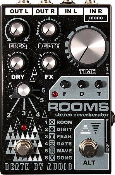 Death By Audio Rooms Reverb - Reverb/delay/echo effect pedaal - Main picture