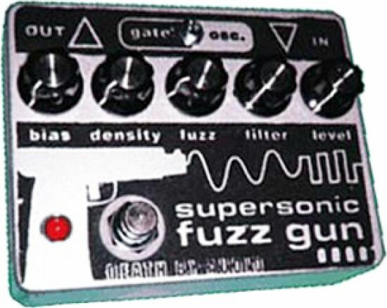 Death By Audio Supersonic Fuzz Gun - Overdrive/Distortion/fuzz effectpedaal - Main picture