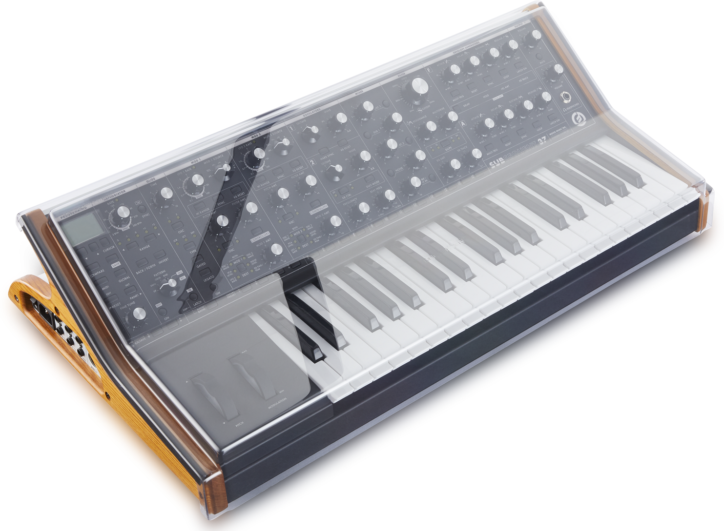 Decksaver Moog Subsequent37 Cover (soft-fit Sides) - Studio inrichting hoes - Main picture