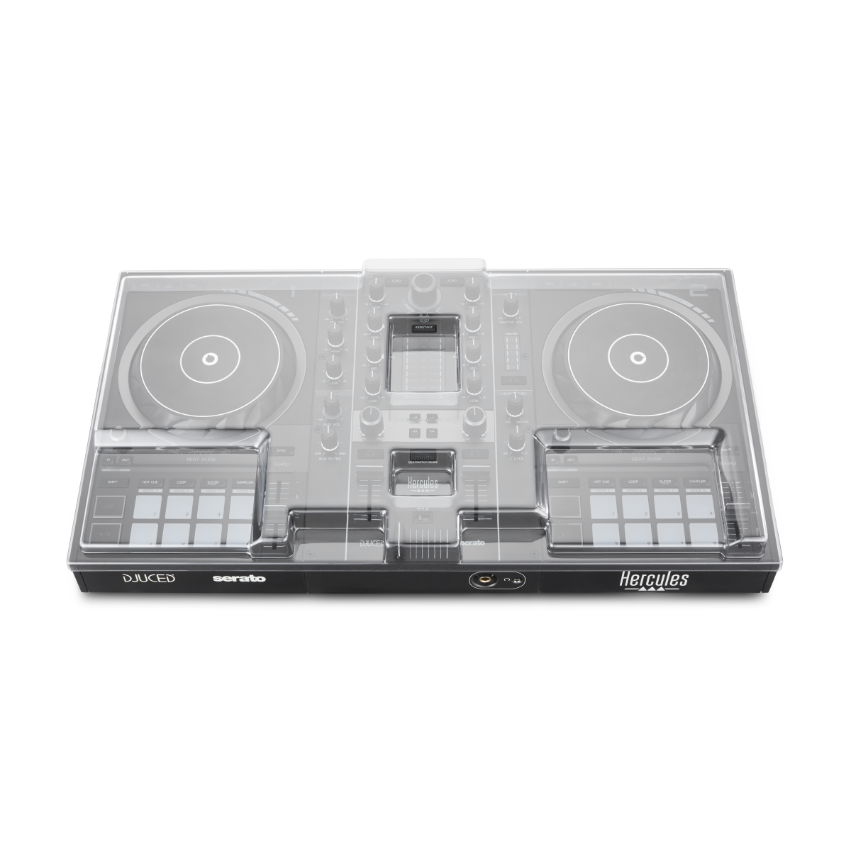 Decksaver Hercules Dj Control Inpulse 500 Cover (light) - Draaitafelafdekking - Variation 4