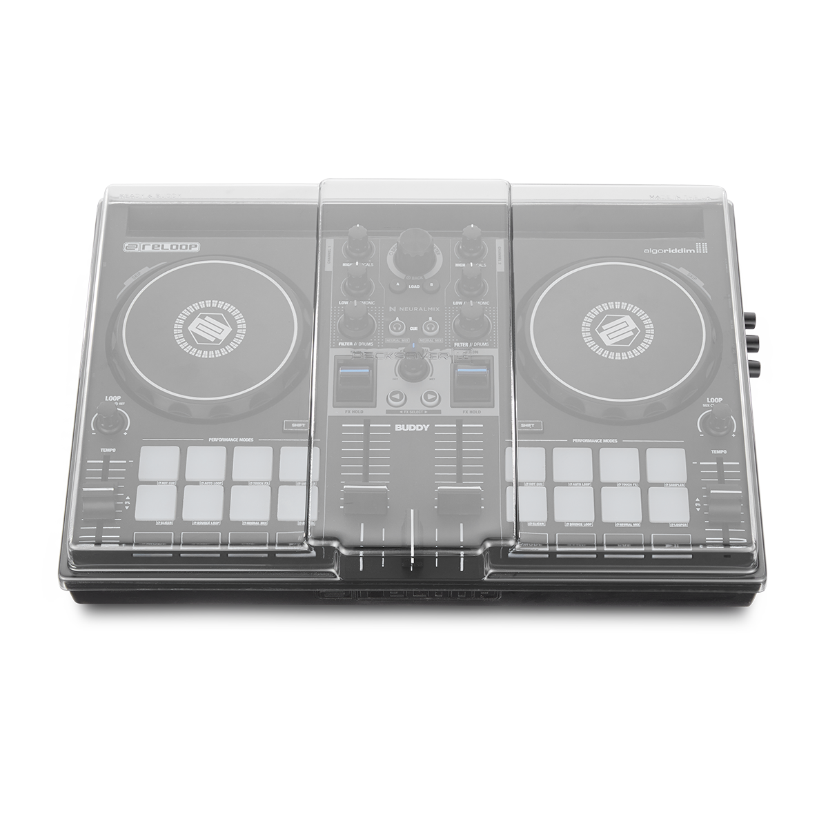 Decksaver Reloop Ready & Buddy Cover (light Edition) - Draaitafelafdekking - Variation 4