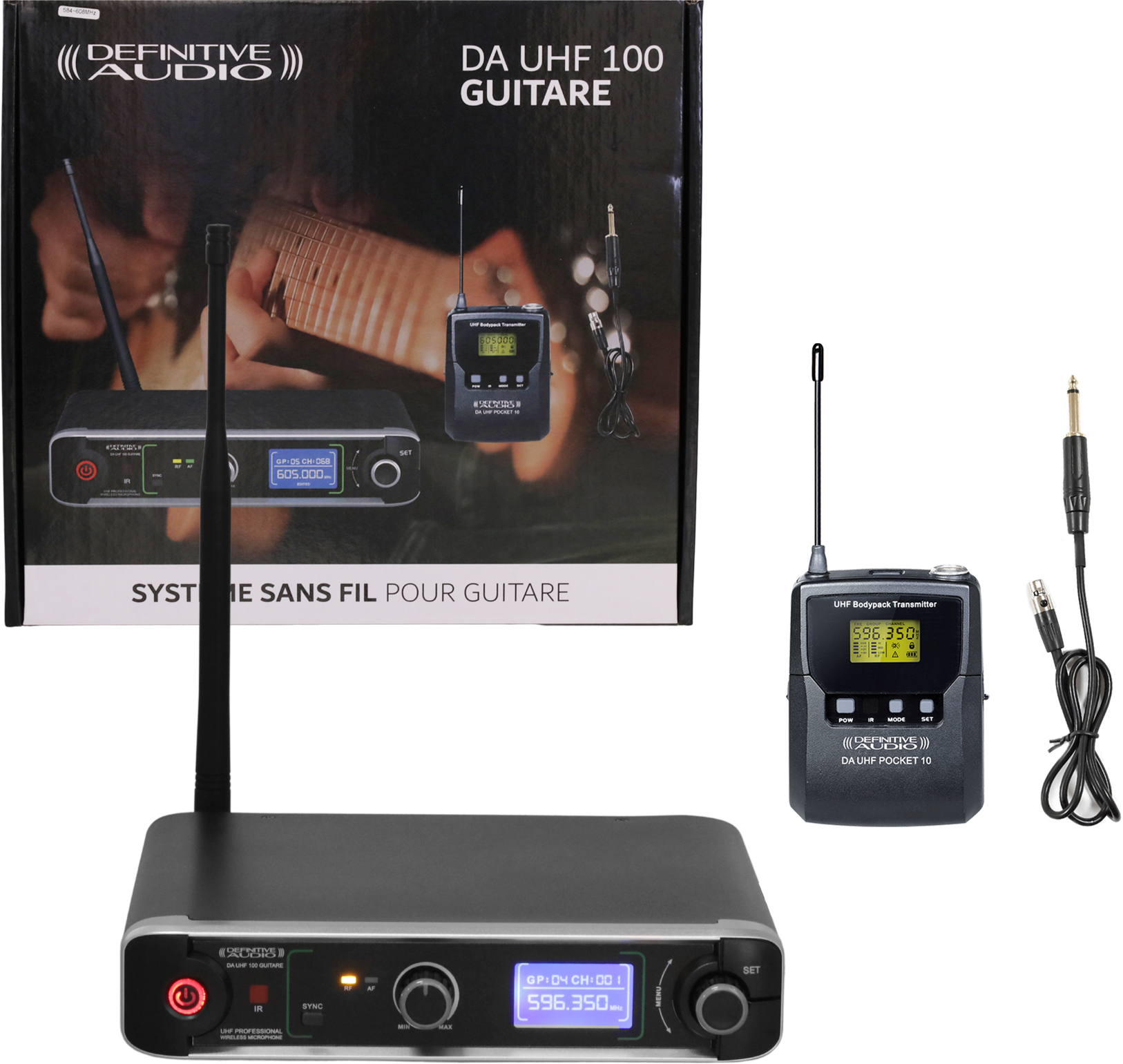 Definitive Audio Da Uhf 100 Guitare - Draadloze instrumentmicrofoon - Main picture