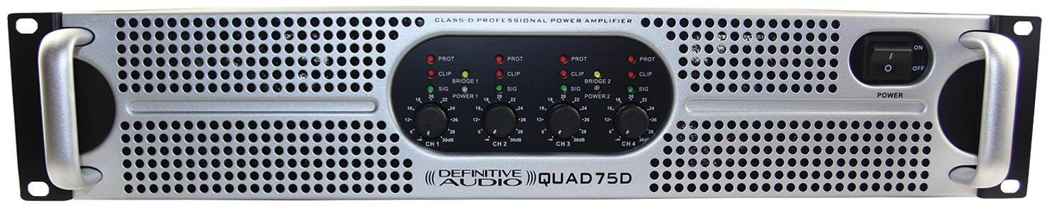 Multi-kanalen krachtversterker Definitive audio Quad 75D