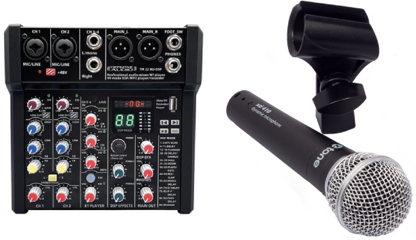 Definitive Audio Tm 22 Bu-dsp  + Micro Xd410 X-tone - Analoge Mengtafel - Main picture