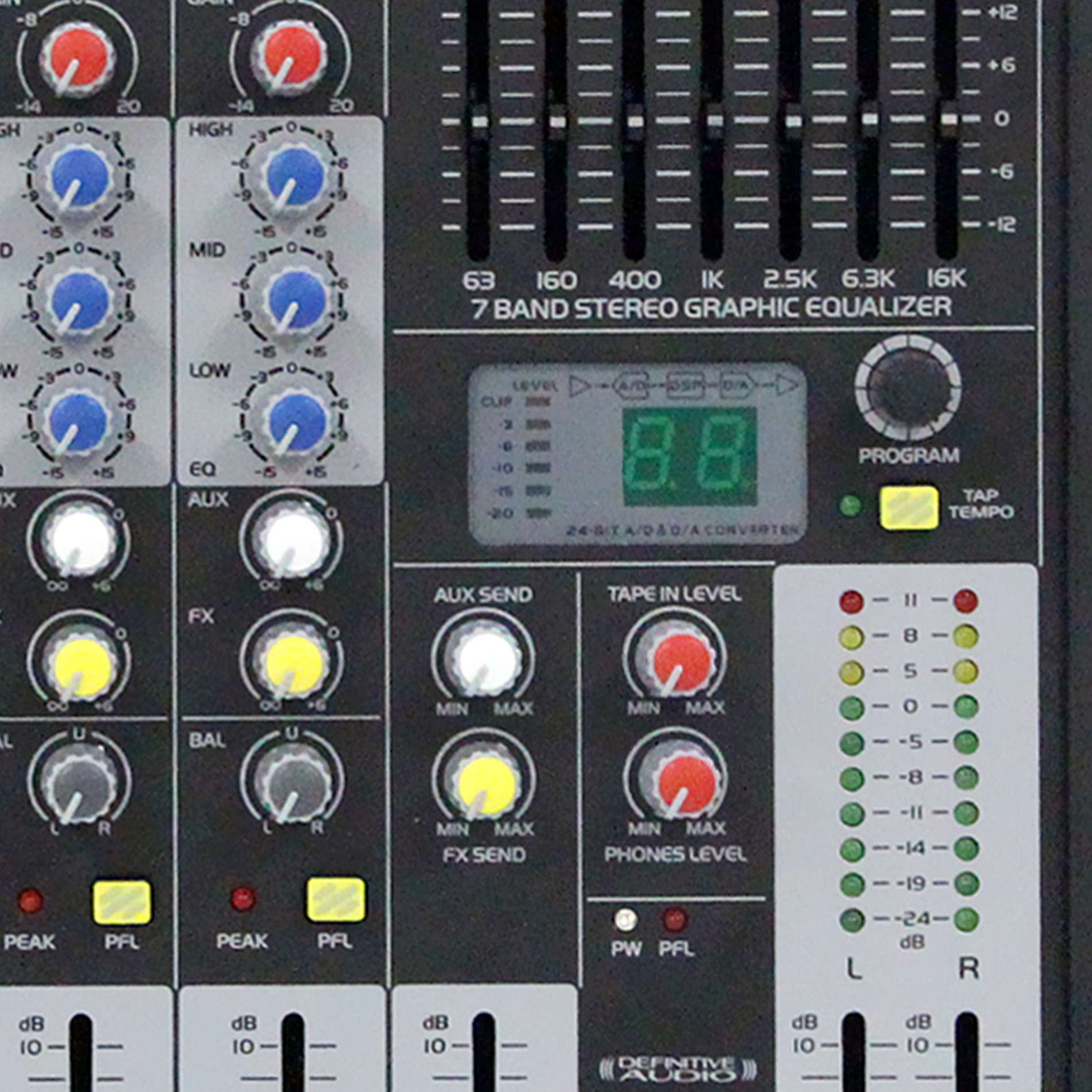 Definitive Audio Da Mx14 Fx2 - Analoge Mengtafel - Variation 2