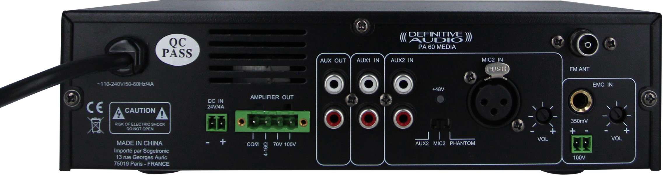 Definitive Audio Pa 60 Media - Multi-kanalen krachtversterker - Variation 1