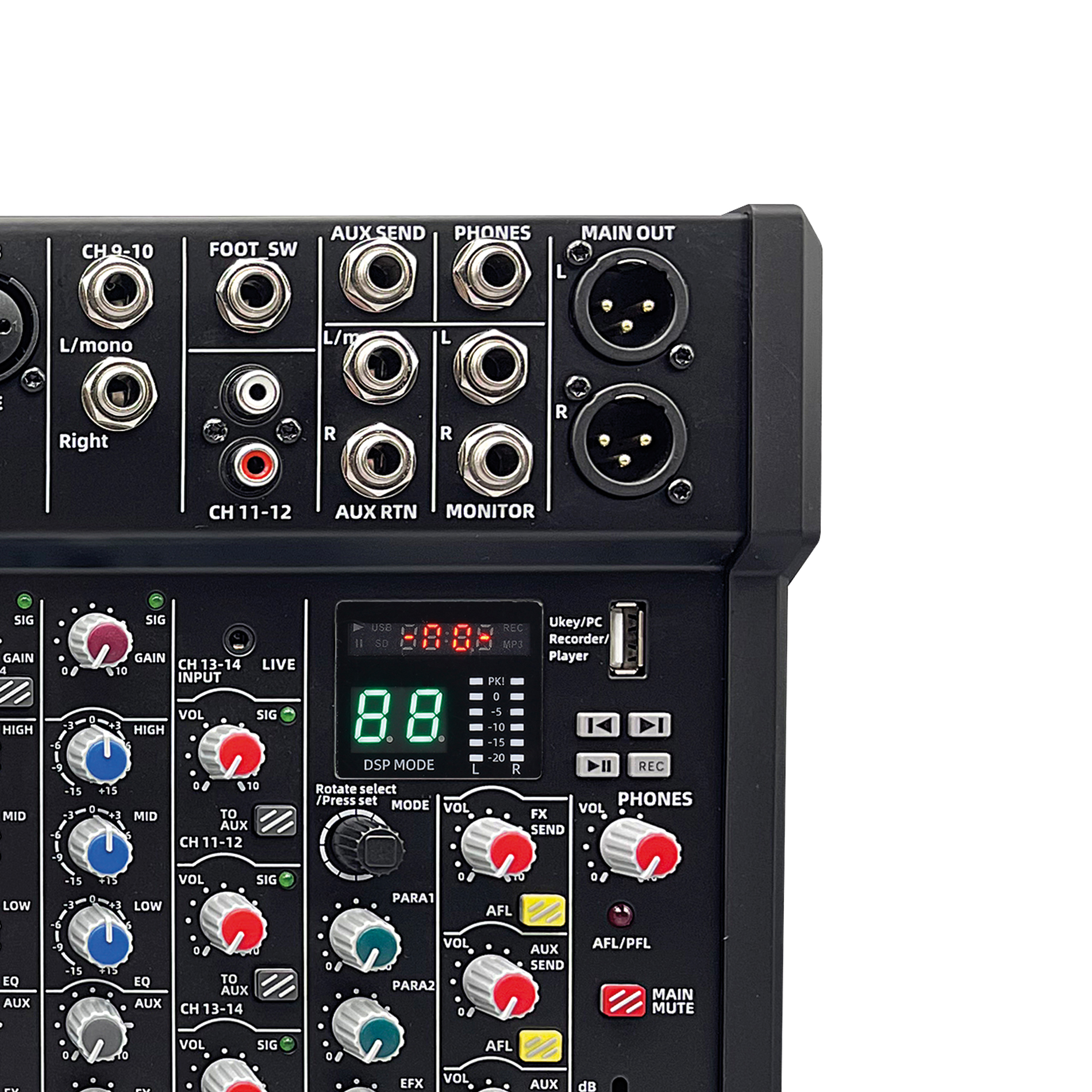 Definitive Audio Tm 833 Bu-dsp - Analoge Mengtafel - Variation 6