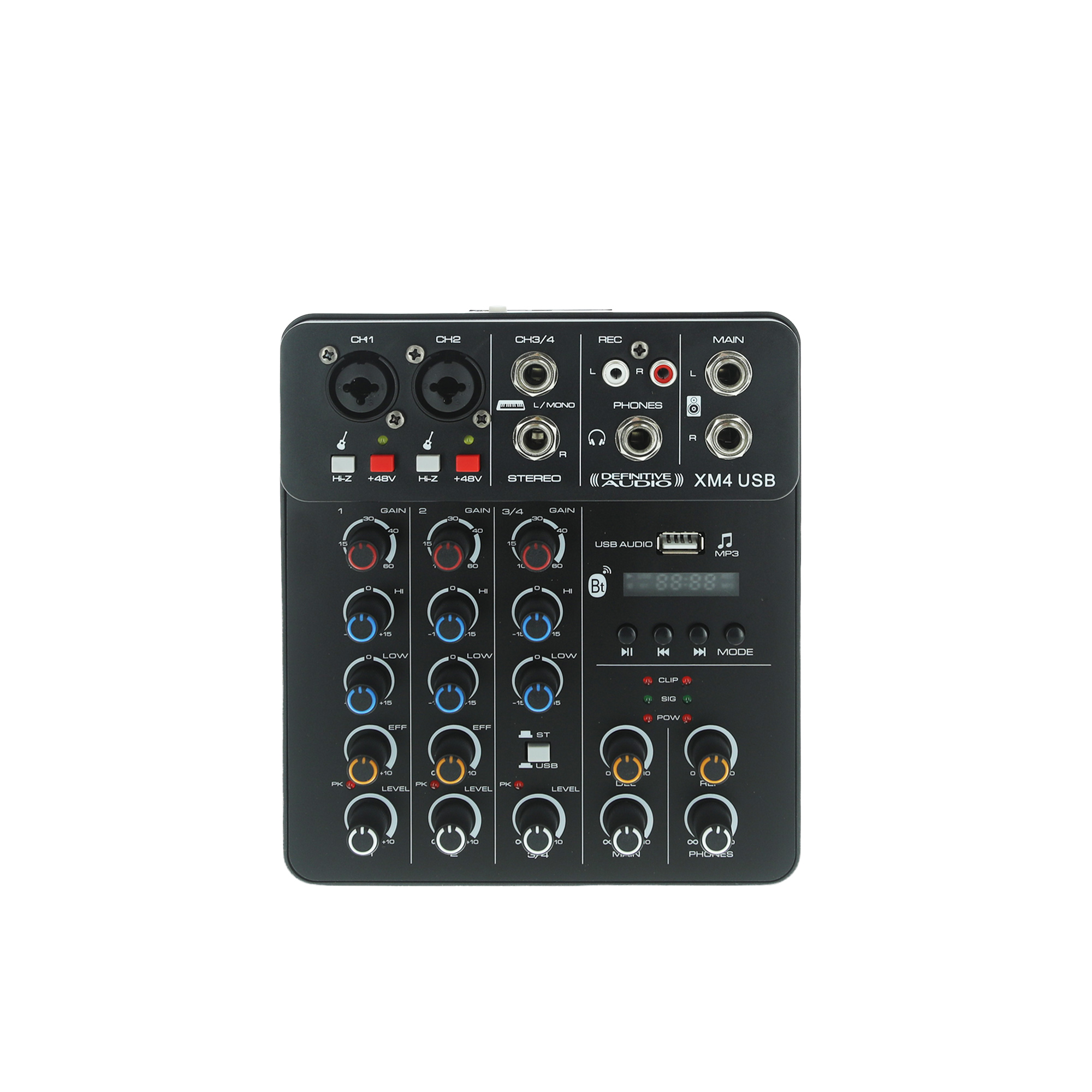 Definitive Audio Xm4 Usb - Analoge Mengtafel - Variation 1