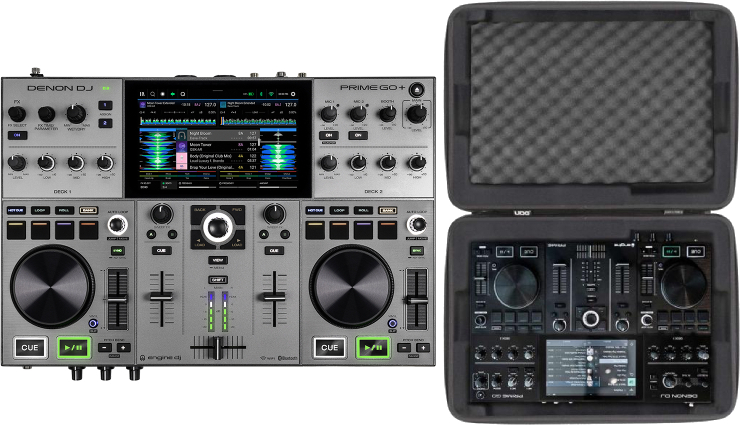 Denon Dj Prime Go +  + U 8312 Bl (prime Go) - Case/flight/decksaver - Main picture