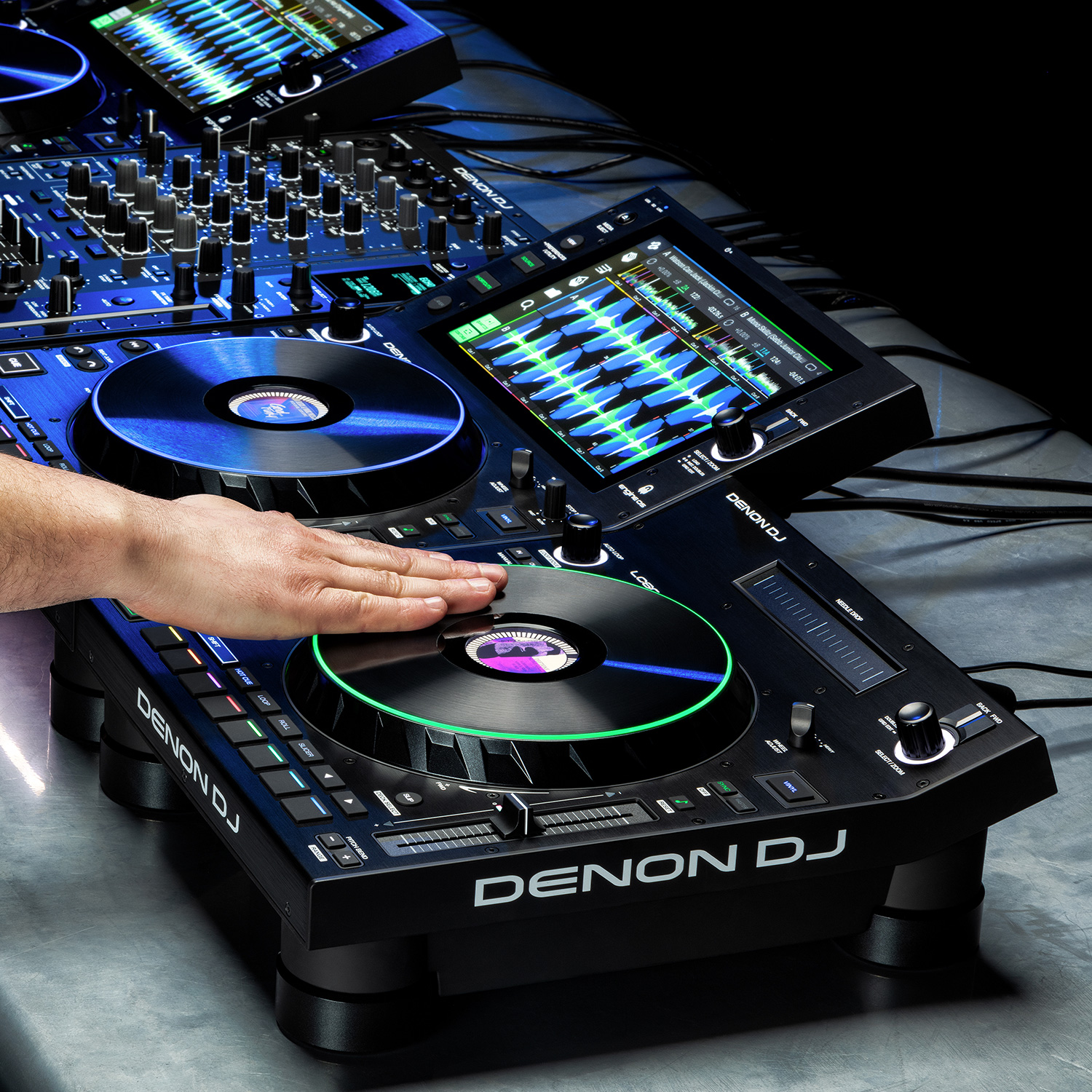 Denon Dj Lc6000 Prime - MP3 & CD Draaitafel - Variation 4