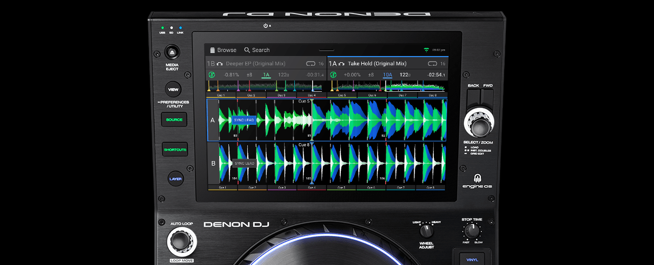 Denon Dj Sc 6000 Prime - MP3 & CD Draaitafel - Variation 7