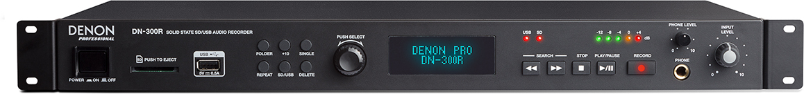 Denon Pro Dn 300r Mkii - CD recorder in rack - Main picture