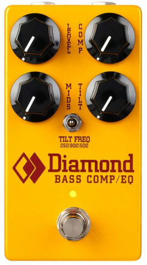 Diamond Bass Comp/eq - Compressor/sustain/noise gate effectpedaal - Main picture