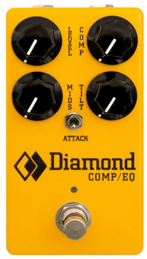 Diamond Guitar Comp/eq - Compressor/sustain/noise gate effect pedaal - Main picture