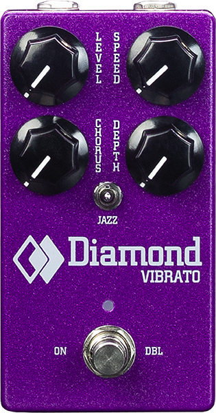 Diamond Vibrato - Modulation/chorus/flanger/phaser en tremolo effect pedaal - Main picture