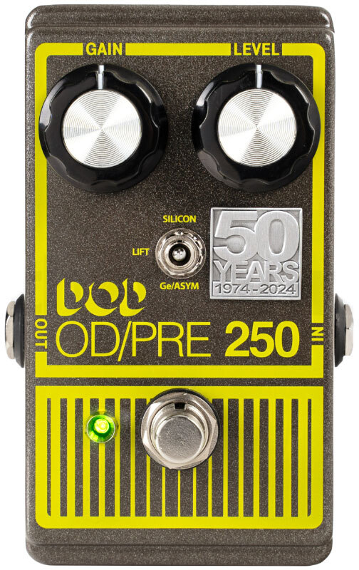 Digitech Dod Overdrive Preamp 250 50th Ann. Ltd - Overdrive/Distortion/fuzz effectpedaal - Main picture